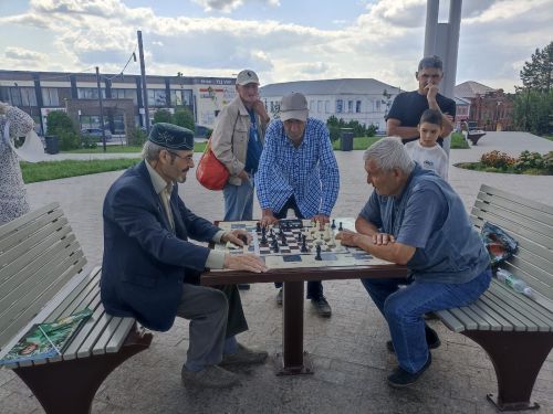 Кукмараның Ленин бакчасы шахматчыларны үзенә җыйды